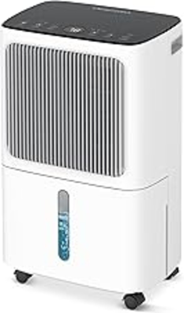 2500 Sq.Ft Dehumidifier for Basement with Drain Hose Max 34 Pints, VEAGASO Dehumidifiers for Home, Large Room, Bathroom, Bedroom, Three Modes, Intelligent Humidity Control, Dry Clothes, 24HR Timer