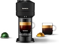 Nespresso Vertuo Next Coffee and Espresso Maker by De'Longhi, Matte Black