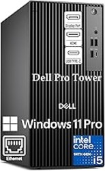 Dell Pro Tower Business Desktop, 14th Gen Intel Core i5-14500 vPro (14-Core/20T), 32GB DDR5 RAM, 1TB PCIe SSD, Intel UHD 770, Windows 11 Pro - for Professional Workstation & Business Productivity