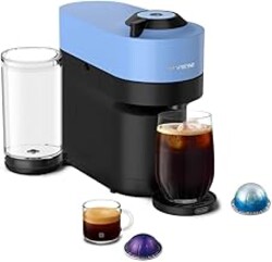 Nespresso Vertuo Pop+ Coffee and Espresso Machine by De'Longhi, Pacific Blue