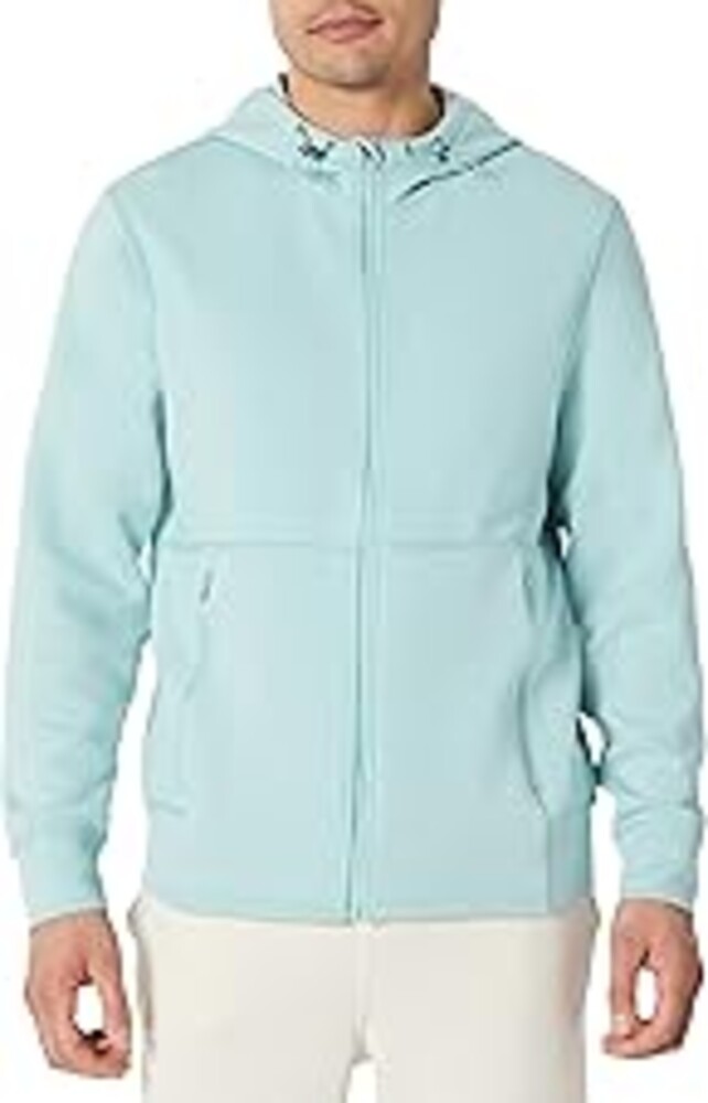 Amazon Essentials Men's Active Athletic Relaxed Fit Full-Zip Lounge Workout Gym Hoodie