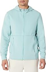 Amazon Essentials Men's Active Athletic Relaxed Fit Full-Zip Lounge Workout Gym Hoodie