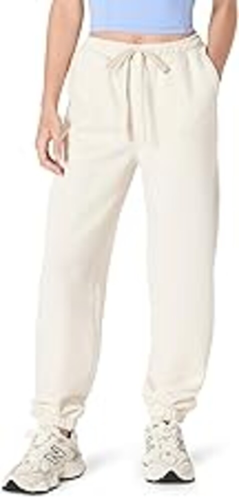 Amazon Essentials Women's Athletic Mid Rise Loose Fit Lounge Workout Gym Jogger Pants