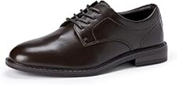 Amazon Essentials Boys' Lace-Up Derby Dress Shoes