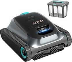 Aiper Scuba S1 Robotic Pool Cleaner, Wall & Waterline Cleaning, Cordless Pool Robot with 4 Modes, Smarter Navigation with High-Precision Sensors, for All Inground & Above Ground Pools (2024)
