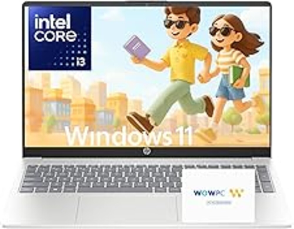 HP Pavilion 15.6" FHD Display Business Laptop Computer • Intel 8-Core i3 N305 CPU • 16GB RAM • 512GB SSD • Wi-Fi 6 • Fingerprint Reader • Windows 11 with Microsoft Office