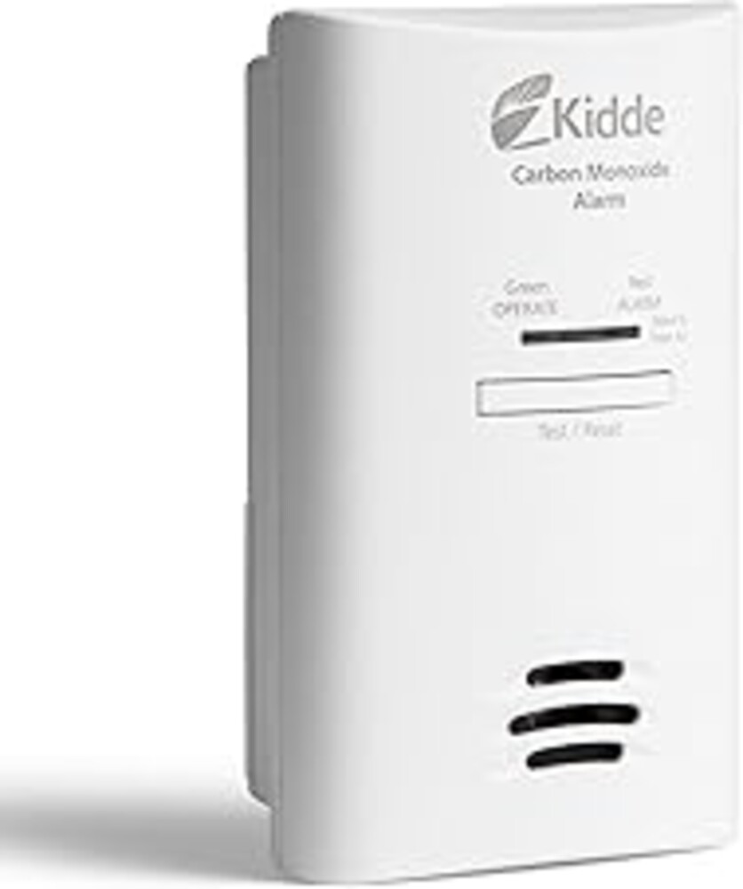 Kidde Carbon Monoxide Detector, Plug-in Carbon Monoxide Detector with AA Battery Backup, 85 dB Alarm, LED Status Light Indicators, 3rd Edition