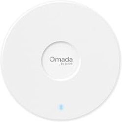 TP-Link Omada WiFi 7 Wireless Access Point - BE5000 Dual Band, 2.5G Port, PoE+ or DC Powered, DC Adapter Included, 5yr Warranty, Captive Portal, Mesh, WPA3, Roaming, Business WiFi Experience(EAP720)
