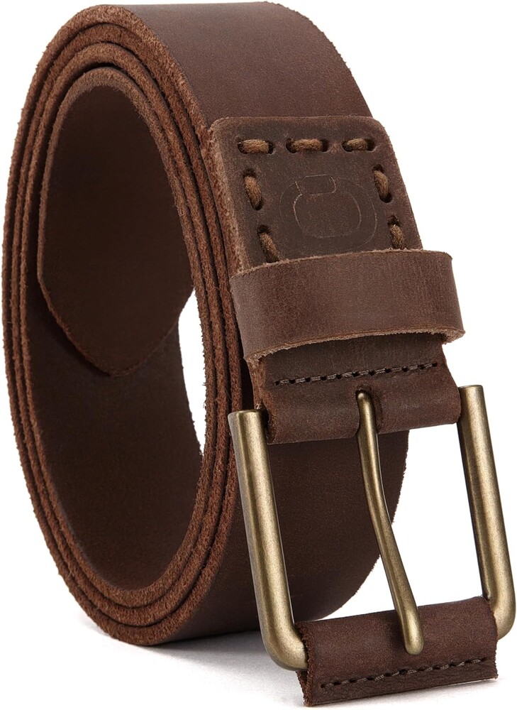 CHAOREN Full Grain Leather Belt for Men, Work Belts for Men Heavy Duty, Daily Wear for Jeans Pants