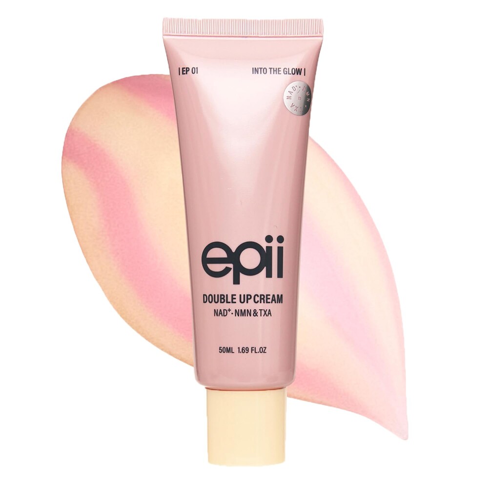 Double Up Cream | face moisturizer | NAD NMN | TXA | niacinamide | dark spot | uneven skin tone | sensitive skin | firmness | korean skincare | squalane15% | 50ml 1.69 oz. fl.