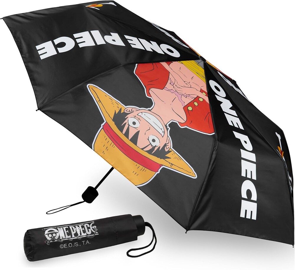 Get Trend Windproof Travel Umbrella, Strong Folding Compact Umbrellas for Rain, Light Portable Rain Travel Essentials for Kids Teens Adults, Fits Backpack & Car, Gamer & Anime Gifts