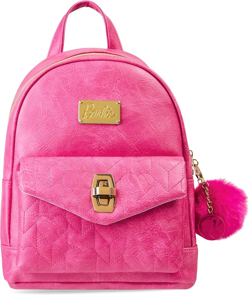 Barbie Backpack for Girls Teens Women Mini Bookbag with Double Straps Daypack Backpacks for School Supplies Fashion Travel Vacation Gifts for Women