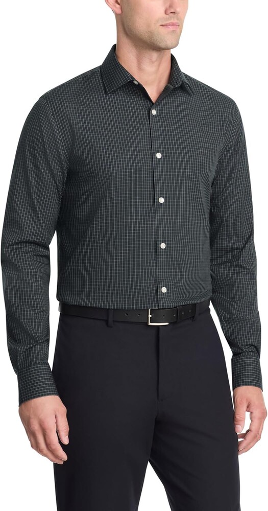 Tommy Hilfiger Mens Dress Shirt Slim Fit Essentials