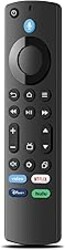 Luyeper Replacement TV Remote for Amazon Fire Stick (4K Max, 4K, HD), Firestick 3rd Gen, TV Cube and Insignia, Toshiba Smart