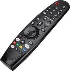 Voice Magic Remote for LG OLED QNED NanoCell Webos Smart TV Magic Remote Control Replacement AKB75855501 AN-MR20GA MR19BA MR21 MR22 MR23 MR24 GA GN GC MR18BA MR650A, with Pointer Function