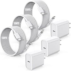 Fast Charger for iPhone 17/16/15 Charger,10FT Extra Long Fast Charging 3Pack Block USB-C to USB C Fast Charging Cable Cord for iPhone Air/17 Pro Max/iPhone 16 Pro/16 Plus/15 Pro Max,iPad Pro/Air/Mini