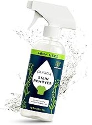 Puracy Stain Remover, Travel and Laundry Stain Cleaner for Clothes, Baby Essentials, Kids Stains, Oil and Fabric Spot Cleaner (Stain Remover Spray, 12 fl oz)