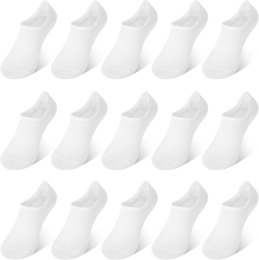 SkiBeaut 15 Pairs Women No Show Socks Sneaker Invisible Low Cut Liner Flat Causal Running Ankle Socks for Woman