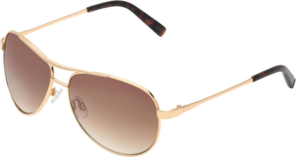 Jessica Simpson Women's J106 Iconic Metal Aviator Pilot Sunglasses with UV400 Protection