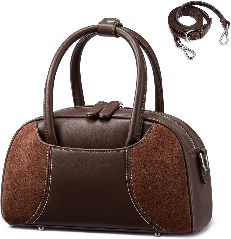 LOVEVOOK Shoulder Bag for Women - Small Purses for Women Trendy Handbags Mini Vintage Hobo Clutch with Detachable Strap