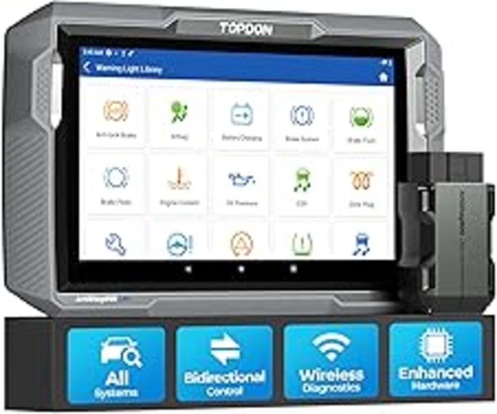 TOPDON Bidirectional Scan Tool, 2026 New ArtiDiag900 Lite Automotive Diagnostic Tool for Full System, Scanner for Car with Active Test, 8 Reset, Wireless OBD2 Scanner Diagnostic Tool for All Vehicles
