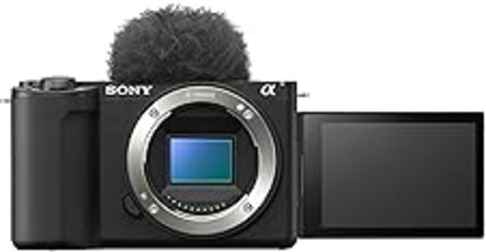 Sony Alpha ZVE10 II - APS-C Interchangeable Lens Mirrorless Content Creators’ Camera - Black - Body Only