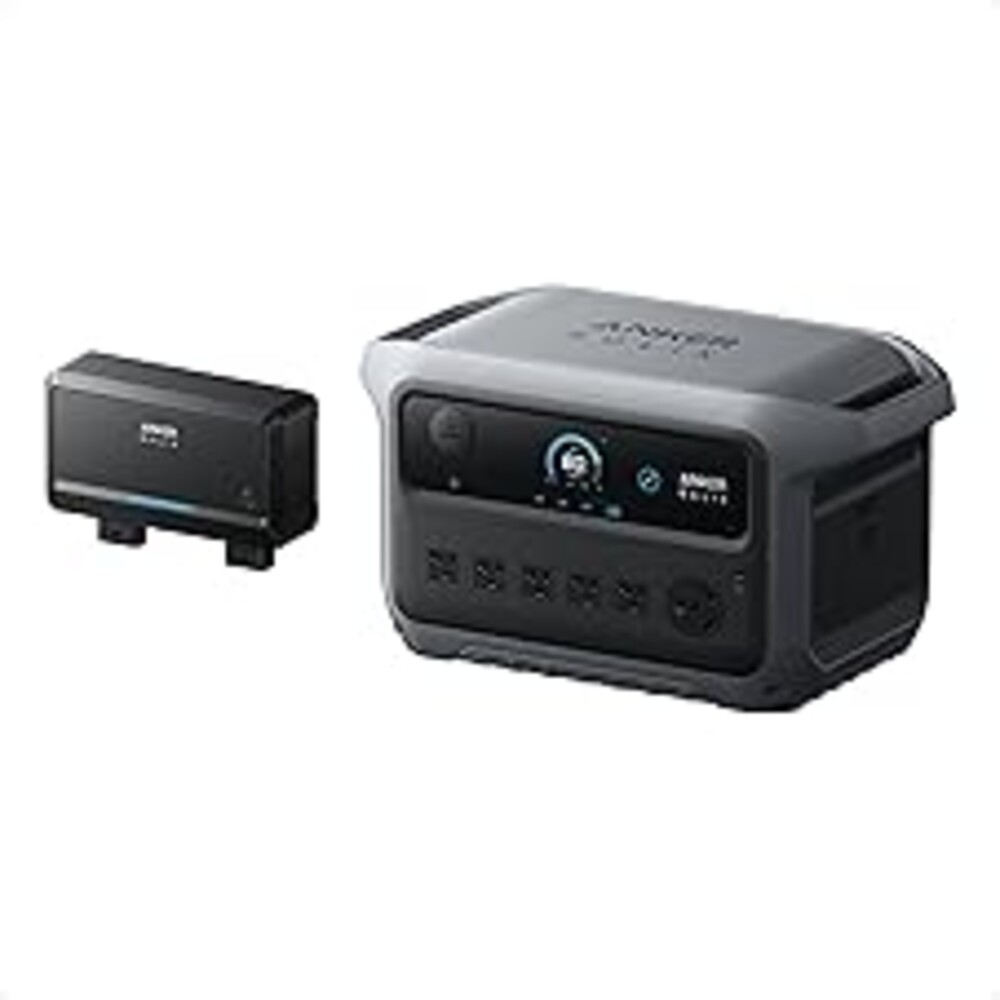 Anker SOLIX C2000 Gen 2 Portable Power Station with Alternator Charger, 2,400W (Peak 4,000W) Solar Generator, Full Charge in 58 Min, 2048wh LiFePO4 Battery Compatible with 99% of RVs and Gas Vehicles
