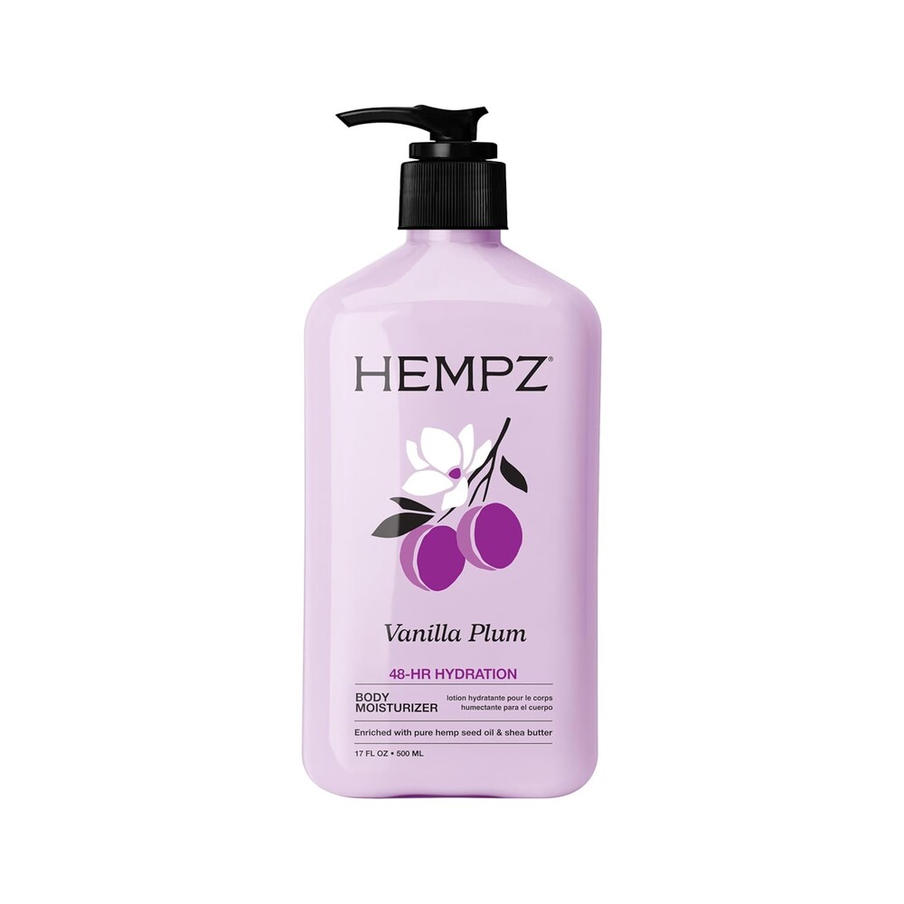 Hempz Limited Edition Vanilla Plum Hydrating Body & Hand Lotion 17 oz