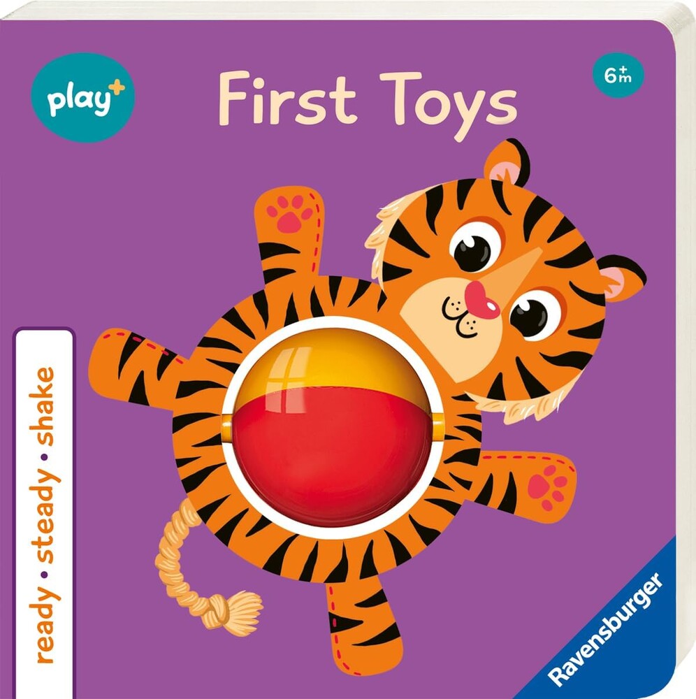 Ravensburger Play+ Ready, Steady, Shake - First Toys | Interactive Storybook | Encourages Playful Learning & Exploration