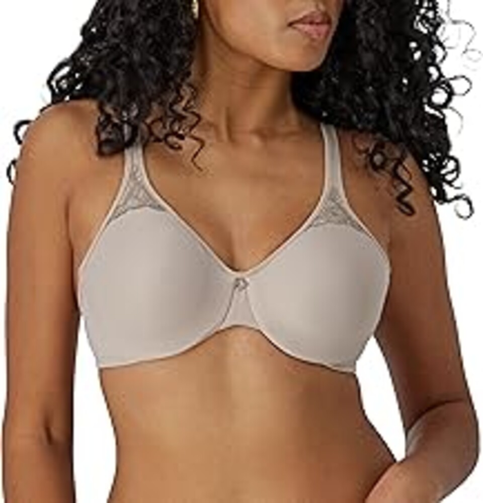 Bali Women's Minimizer Bra, Passion for Comfort Underwire Bras for Women, Seamless Cups, Minimizes Bust Up to 1.5 in