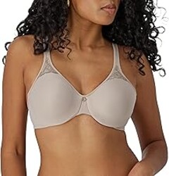 Bali Women's Minimizer Bra, Passion for Comfort Underwire Bras for Women, Seamless Cups, Minimizes Bust Up to 1.5 in