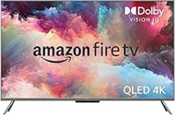 Amazon Fire TV 55" Omni QLED Series 4K UHD smart TV, Dolby Vision IQ, Fire TV Ambient Experience, local dimming, hands-free with Alexa