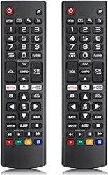 【Pack of 2】 for LG Smart TV Remote Control Replacement，Universal for All LG Smart TVs