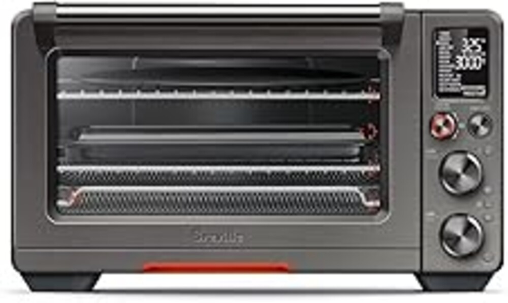 Breville BOV950BST Joule Smart Countertop Oven Air Fryer Pro, Black Stainless Steel
