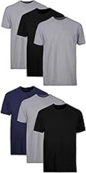 Hanes Men's Undershirt Packs, Stay-Tucked Soft Cotton Undershirts, Best Undershirts for Men, White/Black/Asstd Multipacks