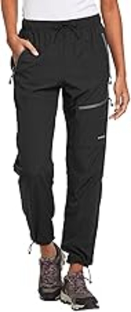 baleaf Women's Hiking Pants Quick Dry Lightweight Water Resistant Elastic Waist Cargo Pants for All Seasons