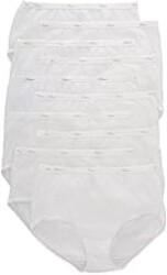 Hanes Women's Underwear Pack, 10-Pack, Full-Coverage Cotton Blend Panties, Moisture-Wicking Underwear for Women