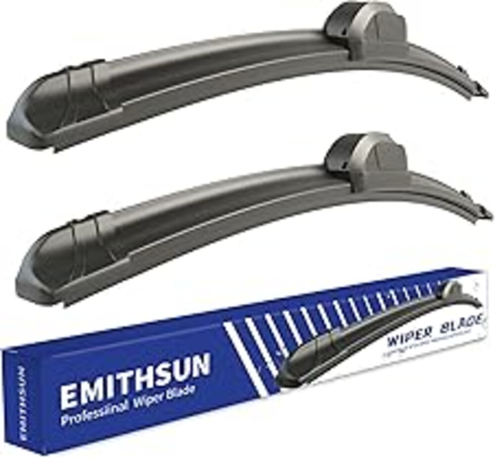 EMITHSUN OEM QUALITY 26" + 18" Premium All-Seasons Stable And Quiet Windshield Wiper Blades(Set of 2)
