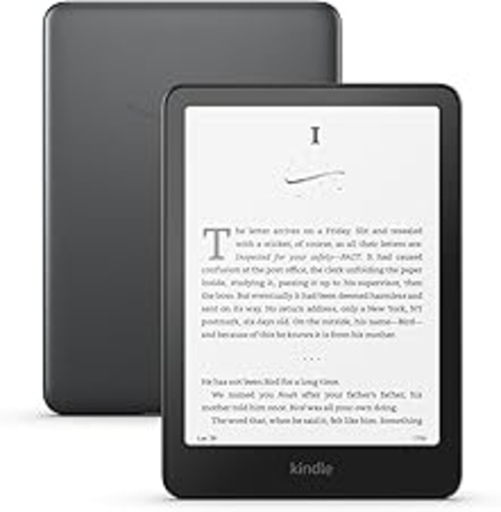 Amazon Kindle Paperwhite Signature Edition 32GB (newest model) – 20% faster with auto-adjusting front light, wireless charging, and weeks of battery life – Metallic Black