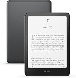 Amazon Kindle Paperwhite Signature Edition 32GB (newest model) – 20% faster with auto-adjusting front light, wireless charging, and weeks of battery life – Metallic Black