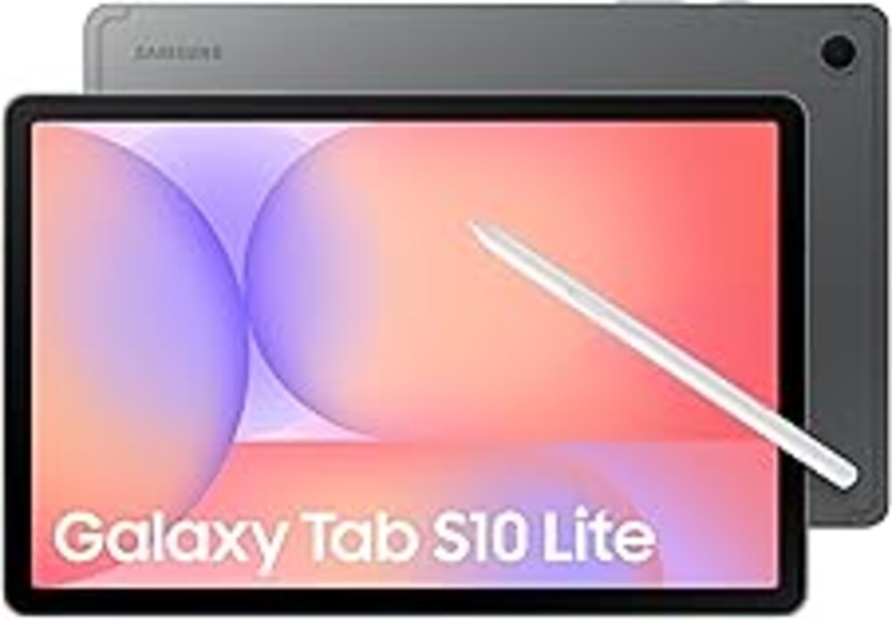 Samsung Galaxy Tab S10 Lite, 6GB RAM, 128GB, 2TB Expand, Long Battery Life, 10.9” LCD, S Pen for Note-Taking, Exynos 1380, Circle to Search, AI Tools, Gray