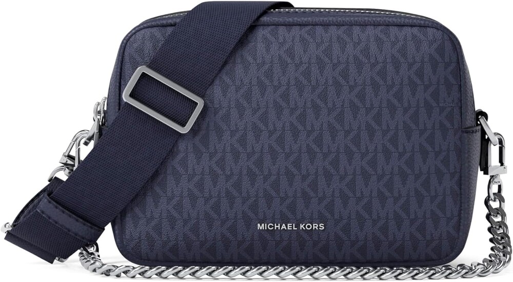 Michael Kors, Womens, Bryant Medium Double Zip Chain Camera Crossbody