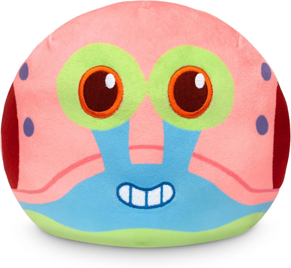 TeeTurtle Reversible Spongebob Squarepants Gary 4-Inch Two-Sided Flip Plush Toy with Embroidered Details - Cute Mini Collectible Plush for Kids, Teens, and Adults