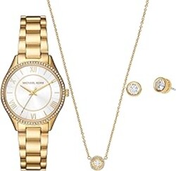 Michael Kors Lauryn Women's Watch, Stainless Steel Bracelet Watch for Women