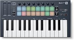 Novation FLkey Mini - Portable 25-Key, USB, MIDI Keyboard Controller with FL Studio Integration for Music Production