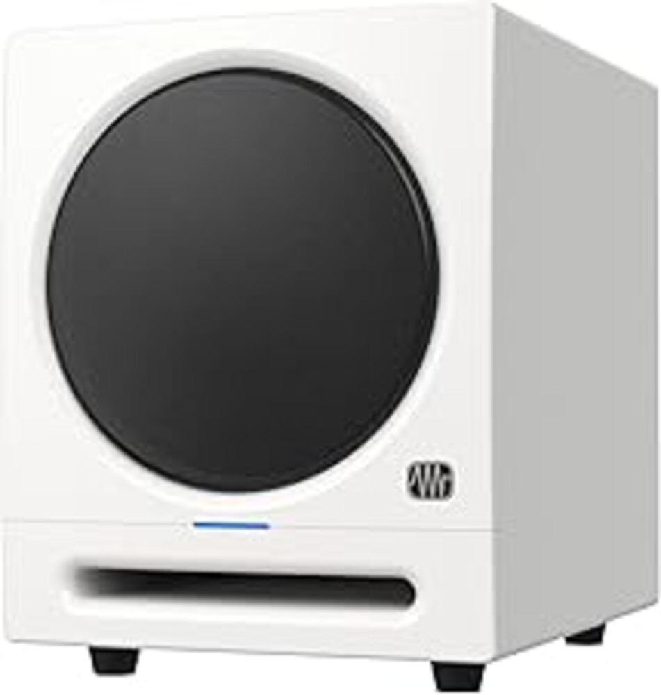 PreSonus Eris Sub 8 BT White 8-inch Front-Firing Studio Subwoofer with Bluetooth Wireless Technology