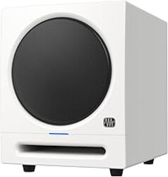 PreSonus Eris Sub 8 BT White 8-inch Front-Firing Studio Subwoofer with Bluetooth Wireless Technology