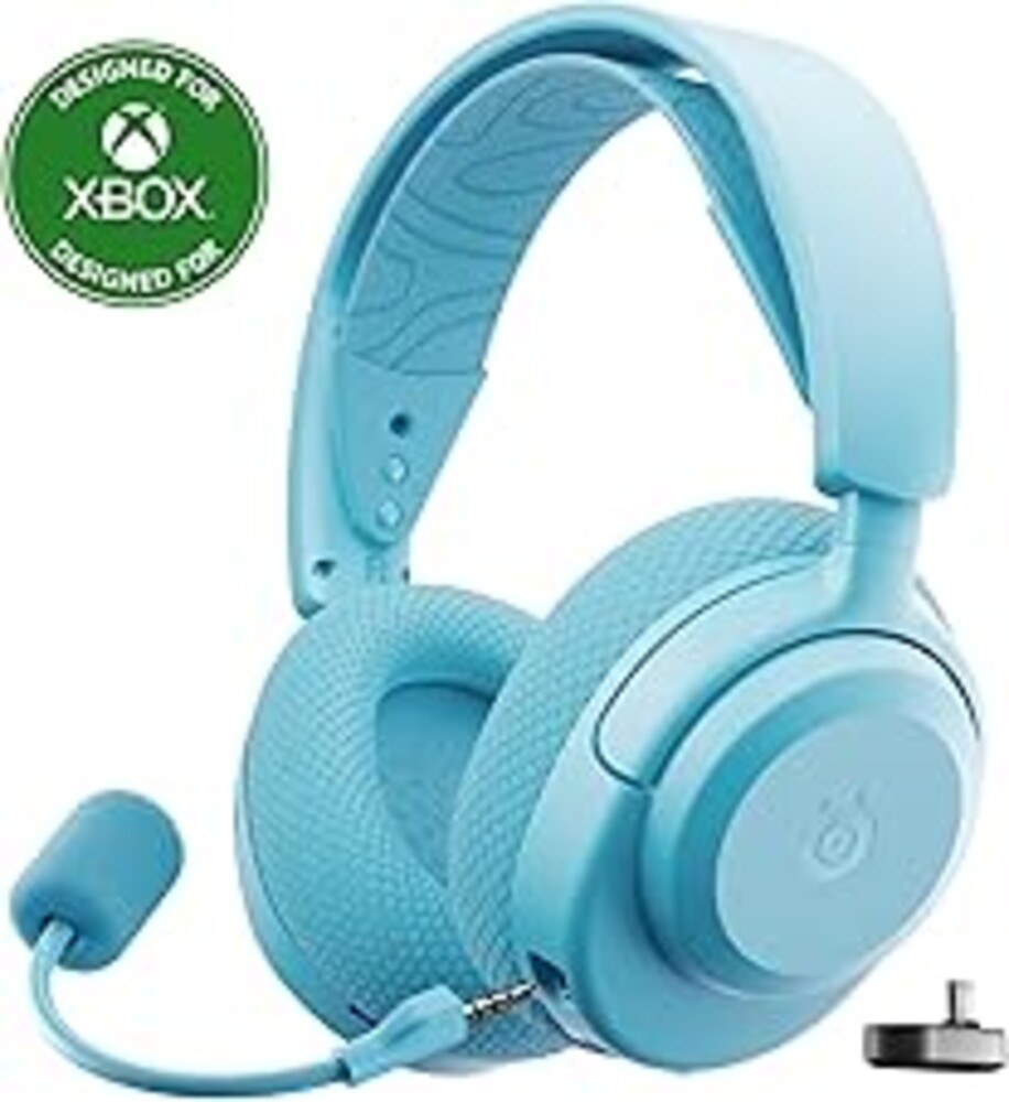 SteelSeries Arctis Nova 3X Wireless Multi-Platform Gaming Headset — Mobile App Control — 40 HR Battery — Neodymium Magnetic Drivers — 2.4GHz/Bluetooth — Xbox, PS5, PC, Switch, Mobile — Aqua