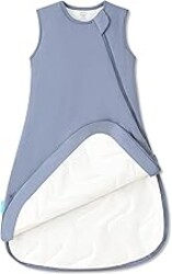 PurComfy Supersoft Sleep Sack 1.0 TOG, Premium Bamboo Viscose Baby Sleeping Bag 2-Way Zipper Sleep Sack Baby Wearable Blanket