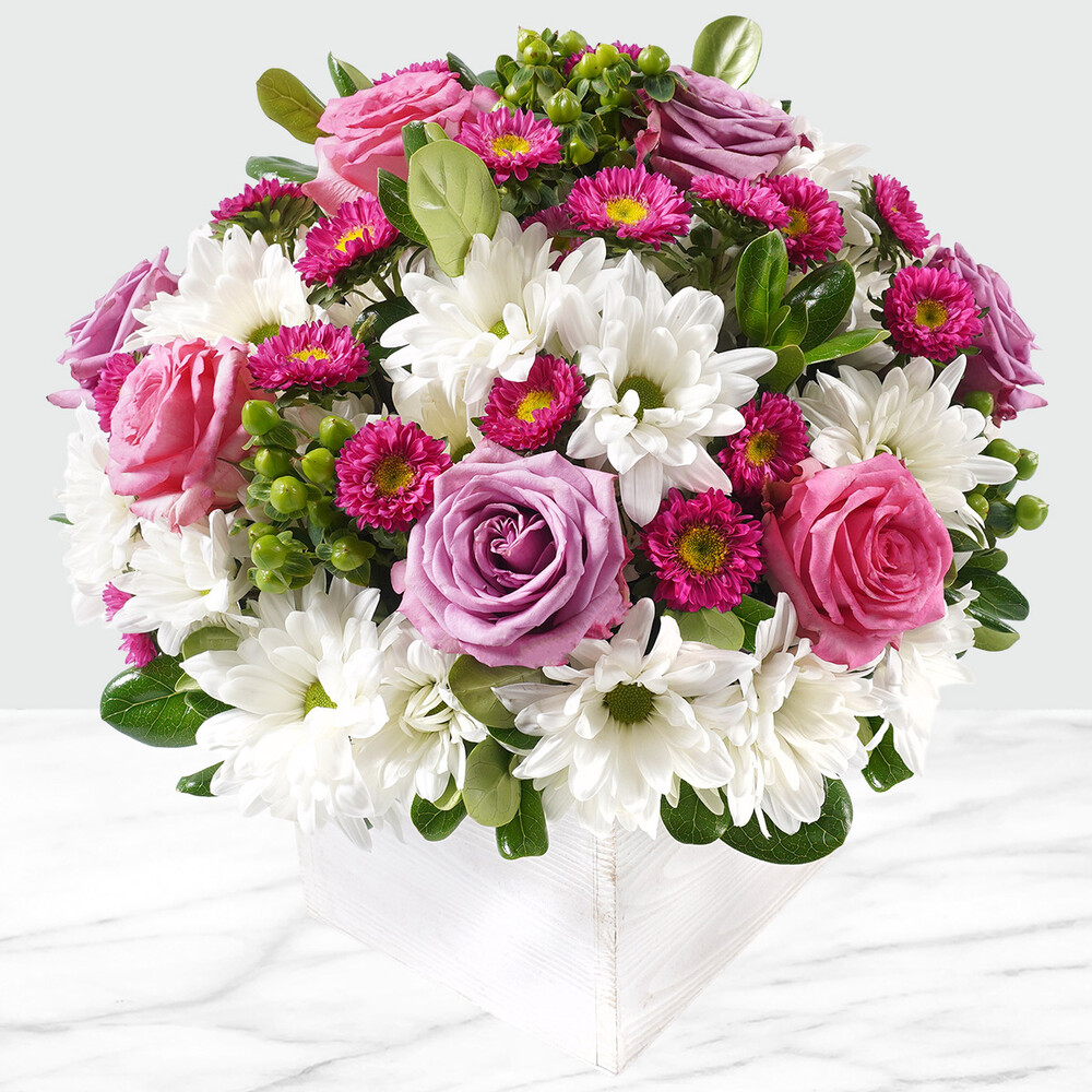 Pre-order Mother's Day Mom in a Million Fresh Cut Floral Arrangement, 28-stems